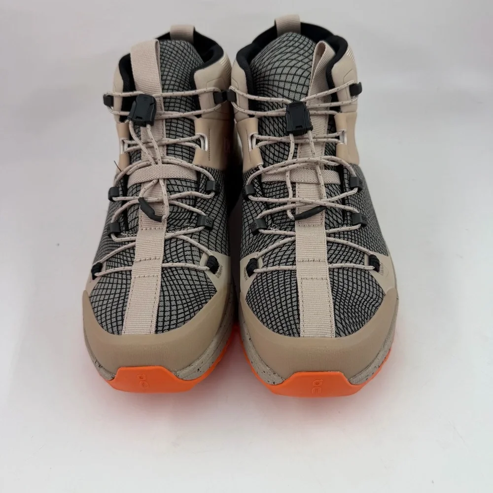 On Running Women’s Cloudtrax Sensa - SZ 7.5 - Sand/Flame Hiking Boots Sneakers - Picture 4 of 14